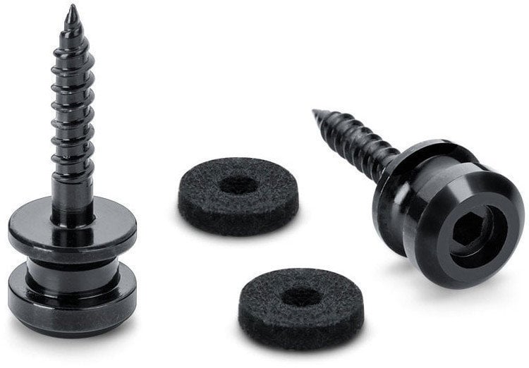 Schaller 24030400 Buttons M Strap Lock Black